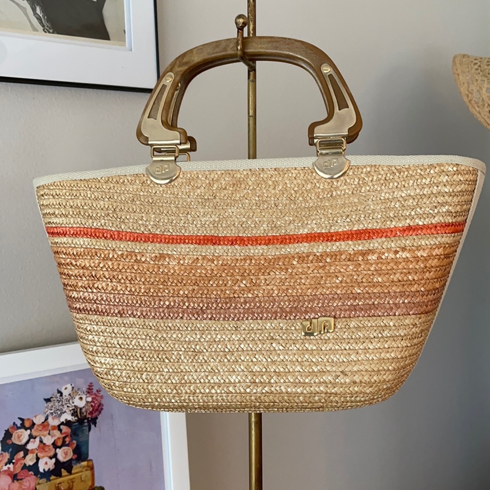 Vintage Pier Fiorgio Straw Handbag